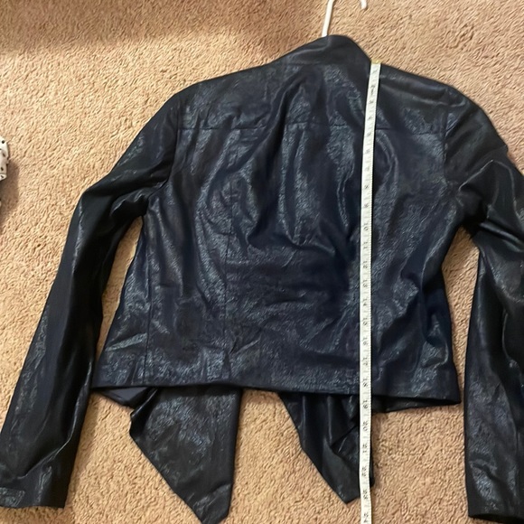 Navy INC International Concepts Waterfall Blazer - Picture 9 of 9